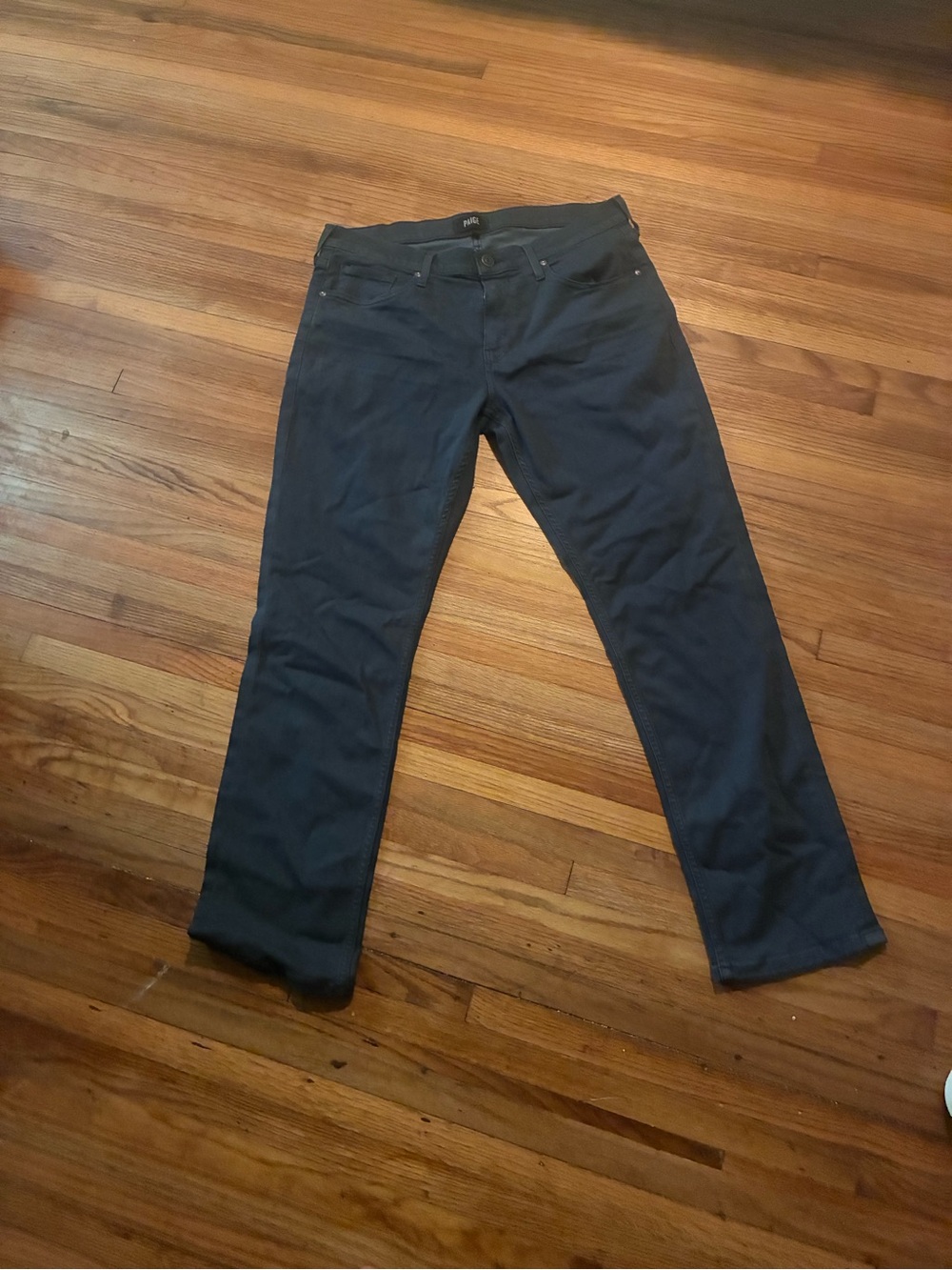 Paige Women's Black Straight-Leg Jeans - Classic Casual
